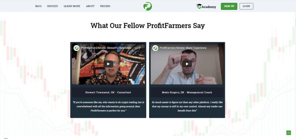 Profit Farmers Comments and Feedback