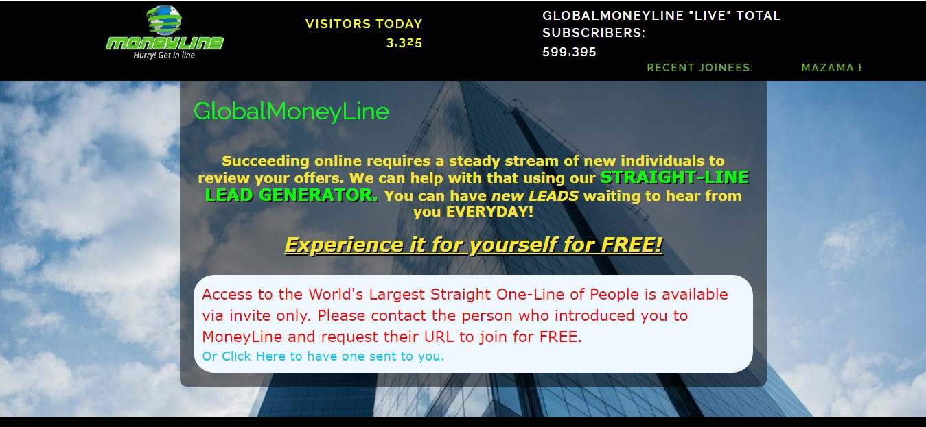 global moneyline review, globa moneyline MLM review