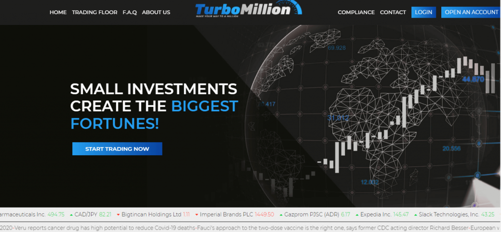 TurboMillion Review, TurboMillion Company