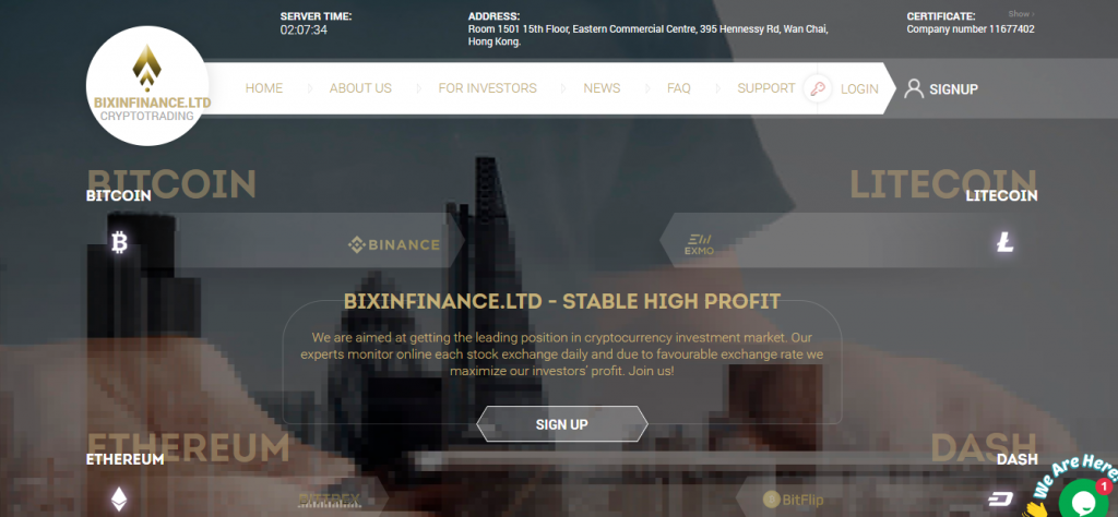 BixInfinance.ltd Review, BixInfinance.ltd Company