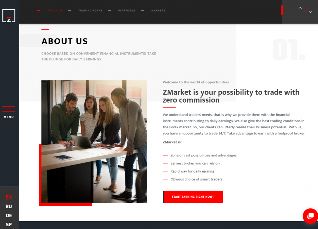 ZeMarket Scam Review, ZeMarket Features