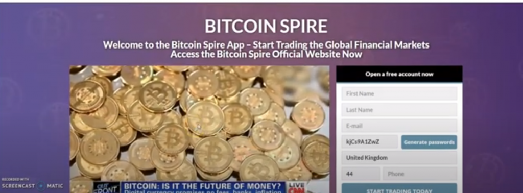 Bitcoin Spire Review, Bitcoin Spire Platform