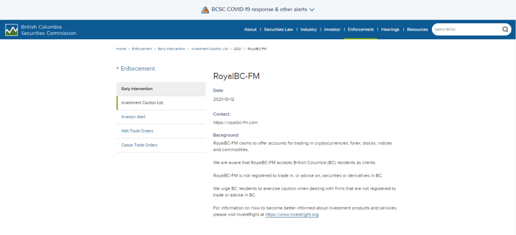 Is RoyalBC-FM Legit or a Scam?