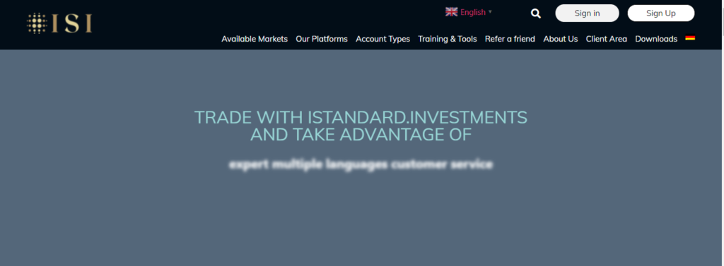 Istandard Investments Review, Istandard Investments Company