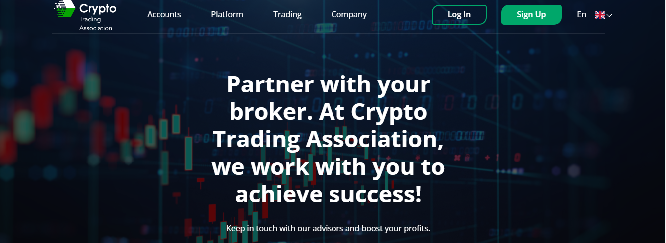 Crypto Trading Association, Review, Platform 