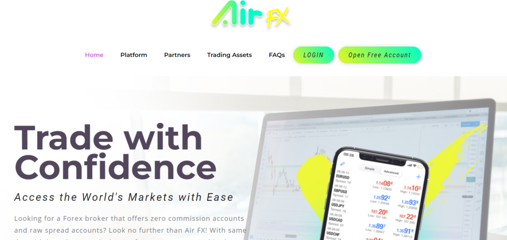Air FX Trading Review, Air FX Trading Broker